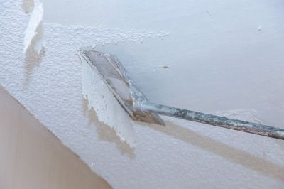 Popcorn Ceiling Scraping